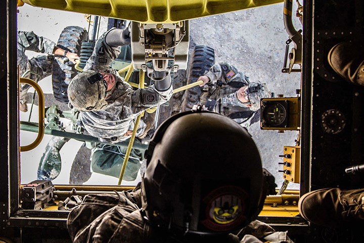 Chùm ảnh: Bộ binh Mỹ huấn luyện và tác chiến trên toàn thế giới